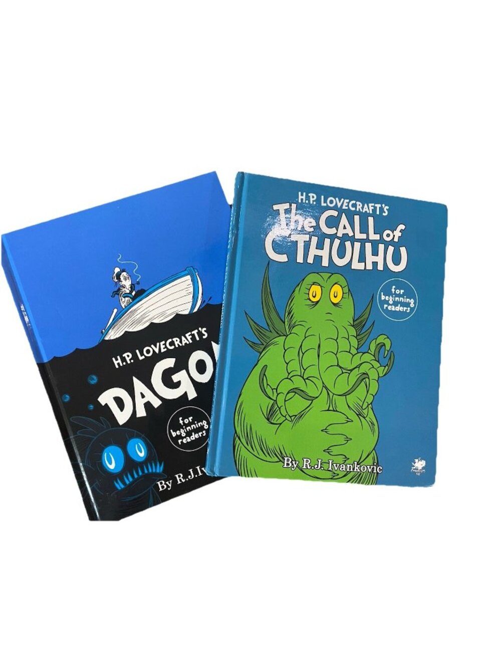 HP Lovecraft for Beginning Readers Call Of Cthulhu & Dagon by R. J. Ivankovic